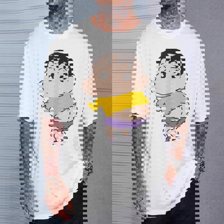 【まんが】クレヨンしんちゃん 尻出ししんちゃん Tシャツ 彼への贈り物