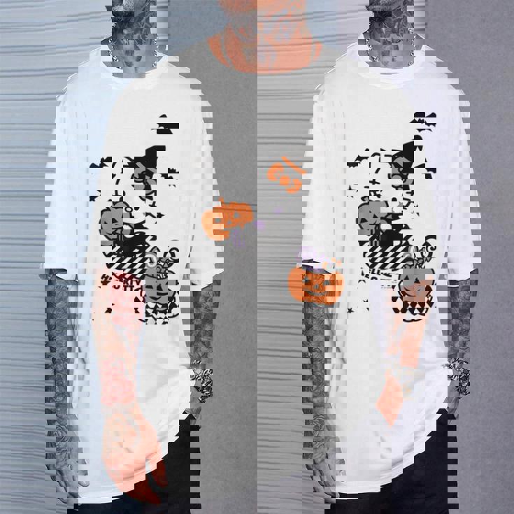 【ハロウィン特集】Usデザイン ハローキティ トリックオアトリート Tシャツ 彼への贈り物