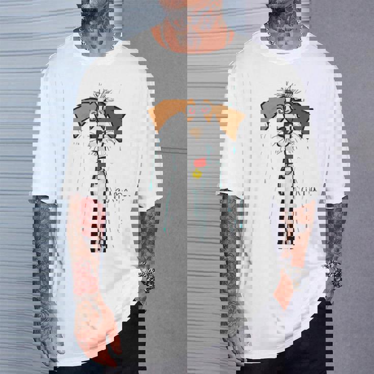 おとぼけわんこ Tシャツ 彼への贈り物