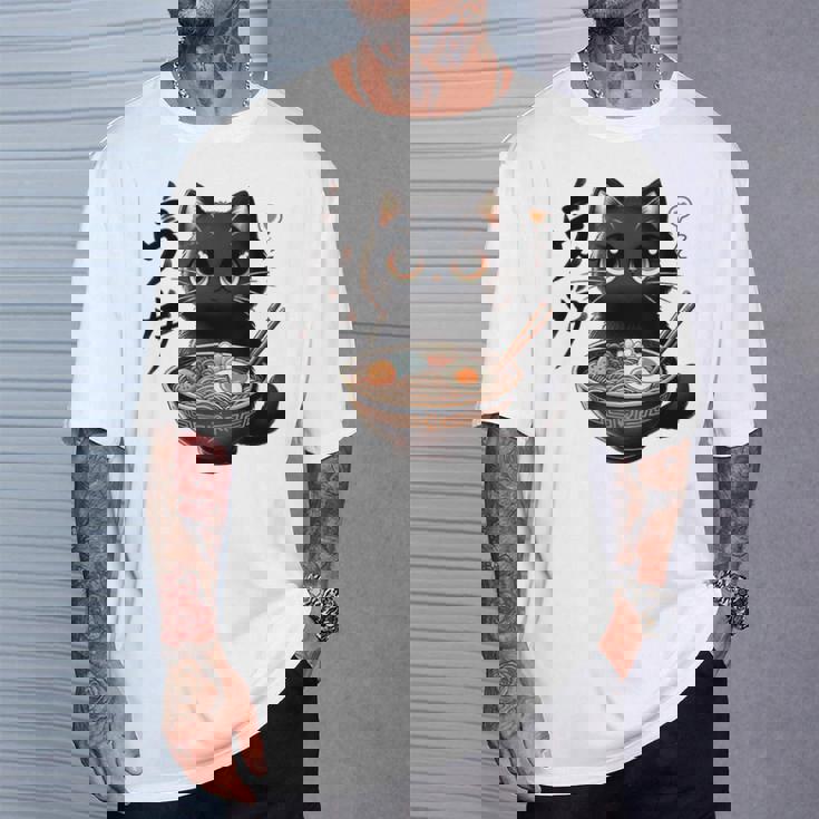 かわいいかわいいかわいいカワイイアニメ猫 Tシャツ 彼への贈り物