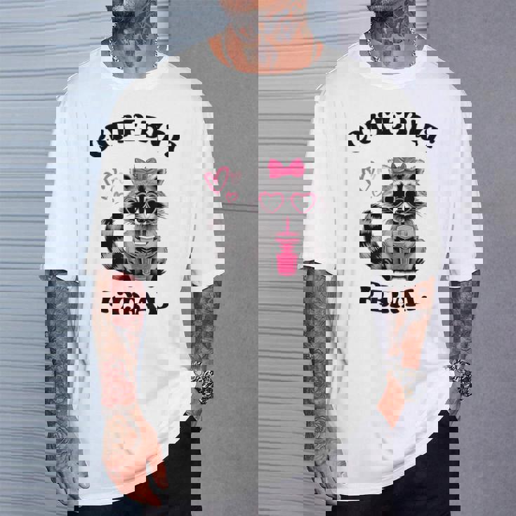 かわいいけれど、野生の面白いラコン。 Tシャツ 彼への贈り物