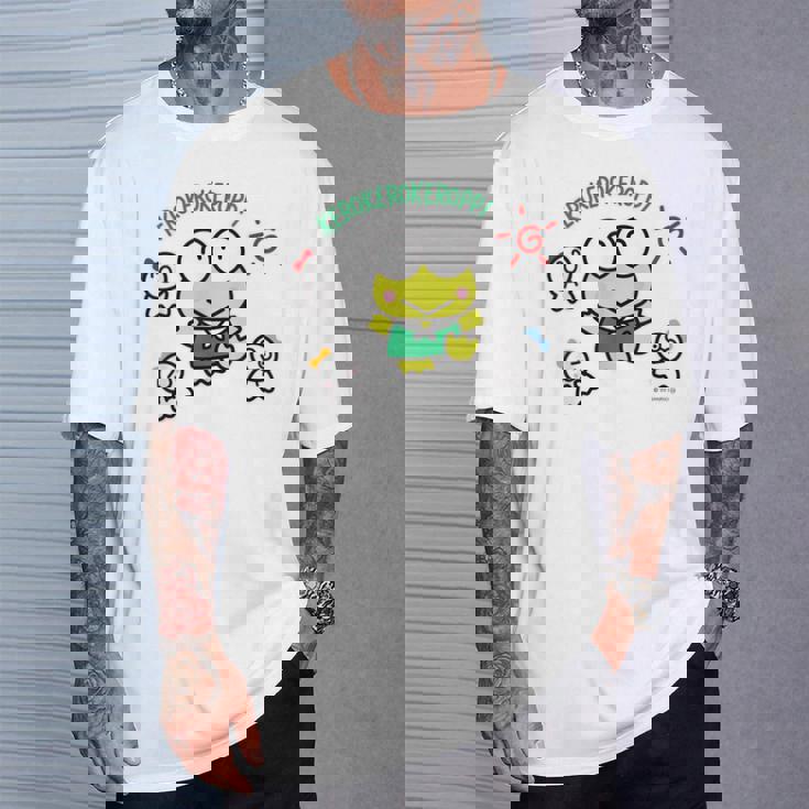 けろけろけろっぴ てるてるぼうず ライトカラー Tシャツ 彼への贈り物