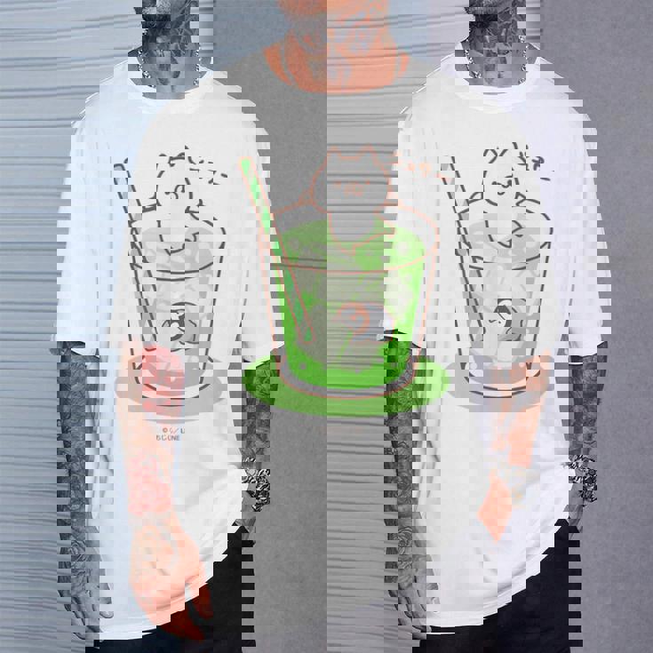 ねこぺん日和 メロンソーダ Tシャツ 彼への贈り物