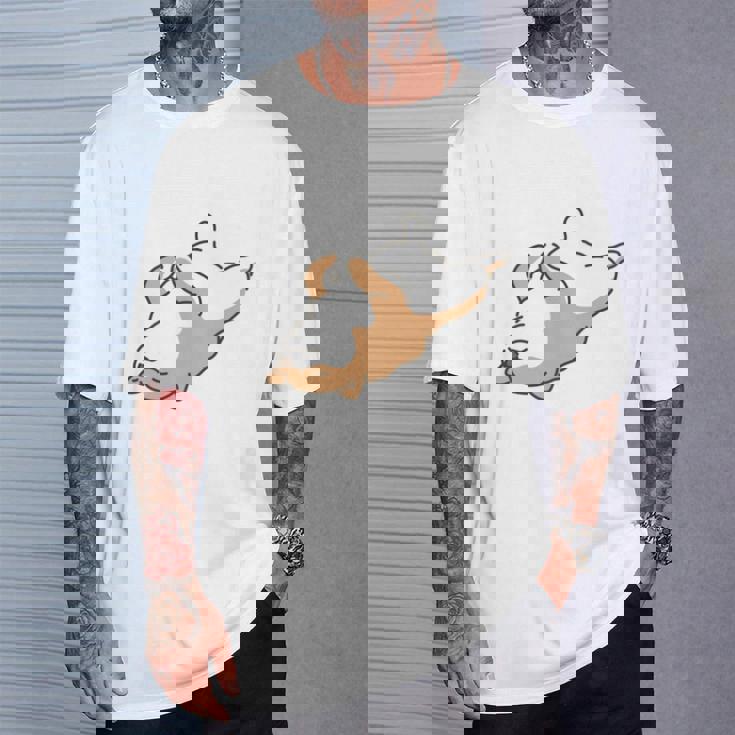 やる気スイッチ故障中 犬 柴犬 犬好き かわいい おもしろ 面白い 長袖tシャツ Tシャツ 彼への贈り物