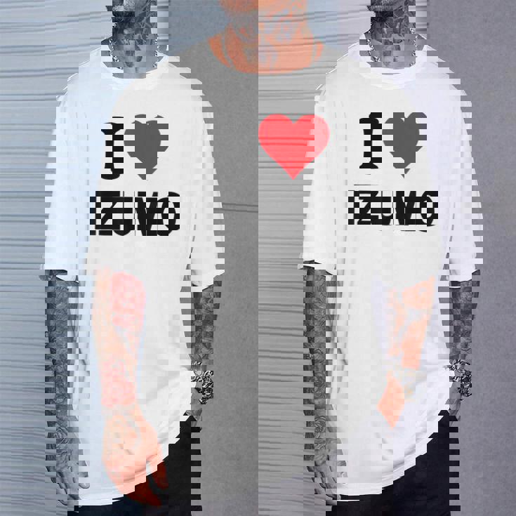 アイハート 出雲ジャパン ラブ 日本土産 Tシャツ 彼への贈り物