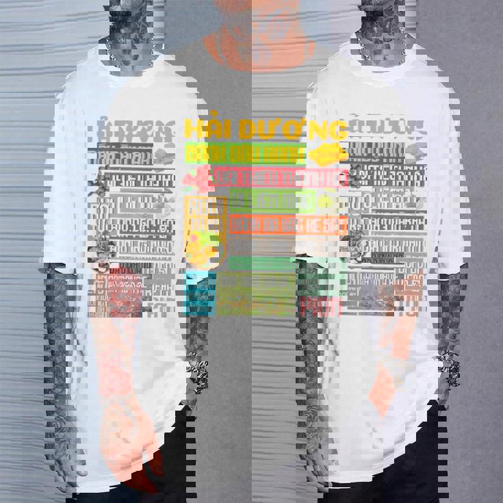 アイ・ラブ・ハイズオン-アイ・ラブ・ベトナム-Pion Tシャツ 彼への贈り物