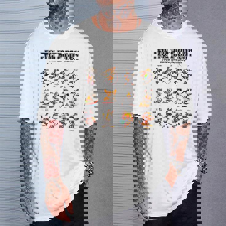 アスリート犬たちの挑戦 – Fetch The Glory Tシャツ 彼への贈り物