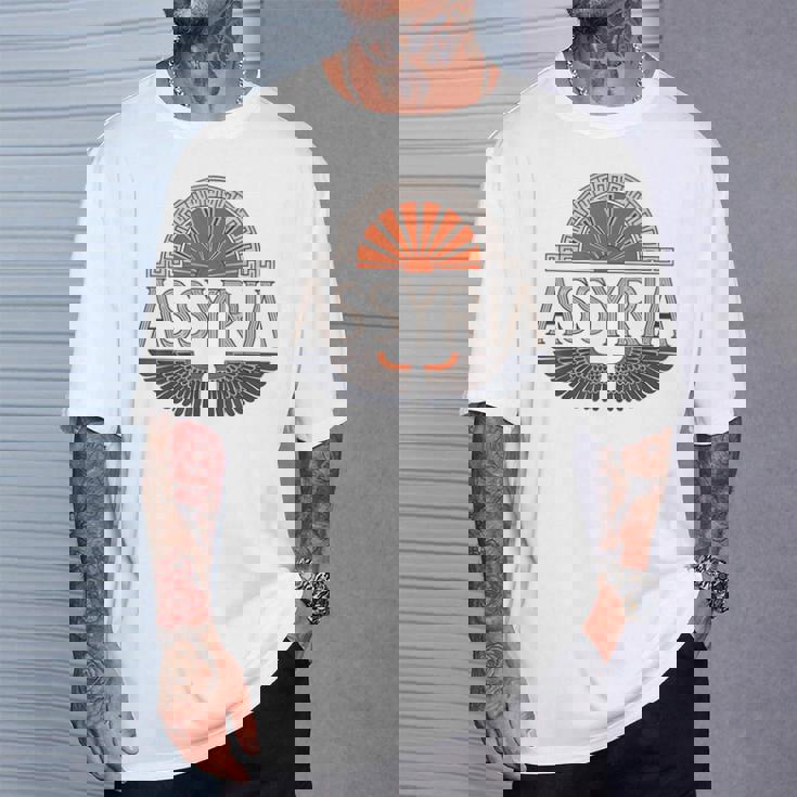 アッシリア メソポタミアの歴史 アッシリア人 Tシャツ 彼への贈り物