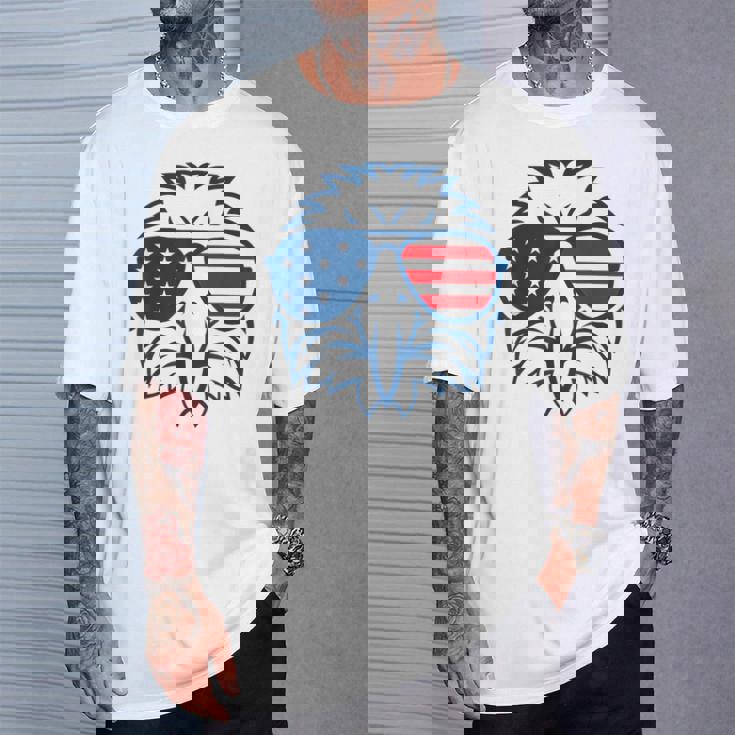 アメリカン・イーグル アメリカ国旗 7月4日 愛国 Tシャツ 彼への贈り物