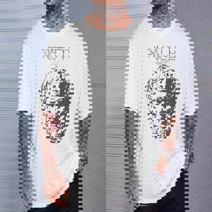 アリストテレスtシャツ 古代ギリシャ哲学者 Tシャツ 彼への贈り物