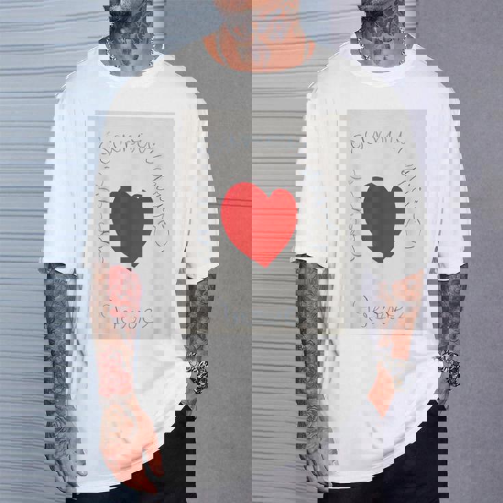 アンリ・マティス ハート Tシャツ 彼への贈り物