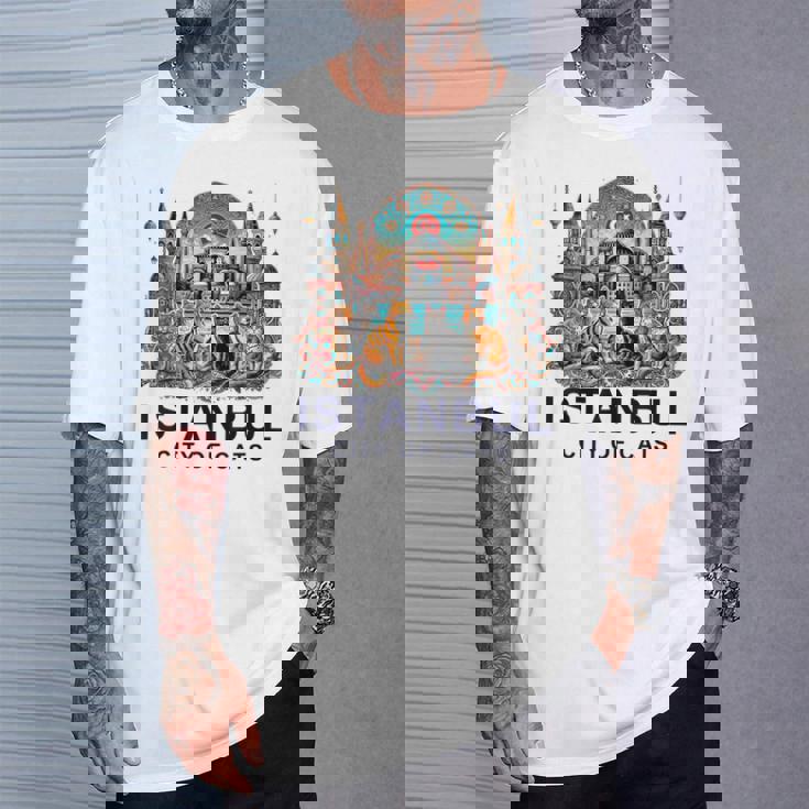 イスタンブール、トルコ 猫の街 Ii Tシャツ 彼への贈り物