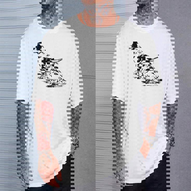 イングリッシュポインタードッグ Tシャツ 彼への贈り物