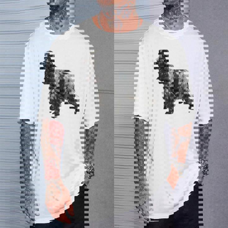 イングリッシュ・コッカー・スパニエル・ブルー・ローン Tシャツ 彼への贈り物