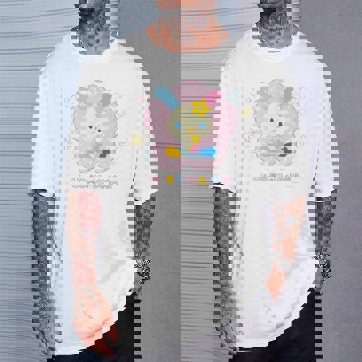 ウサハナ おはな Tシャツ 彼への贈り物