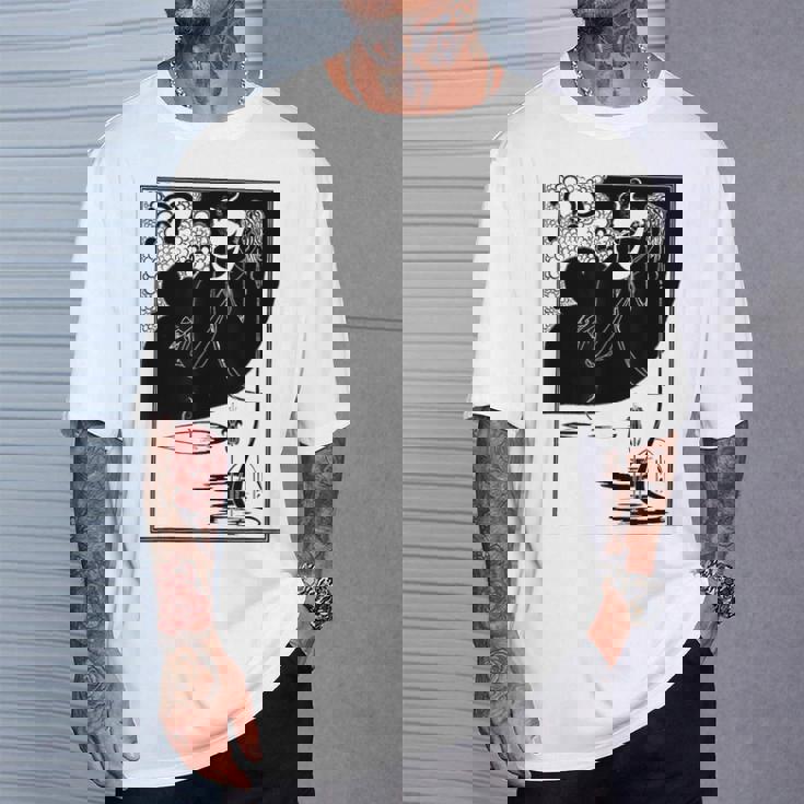 オーブリー・ビアズリーのクライマックス Tシャツ 彼への贈り物