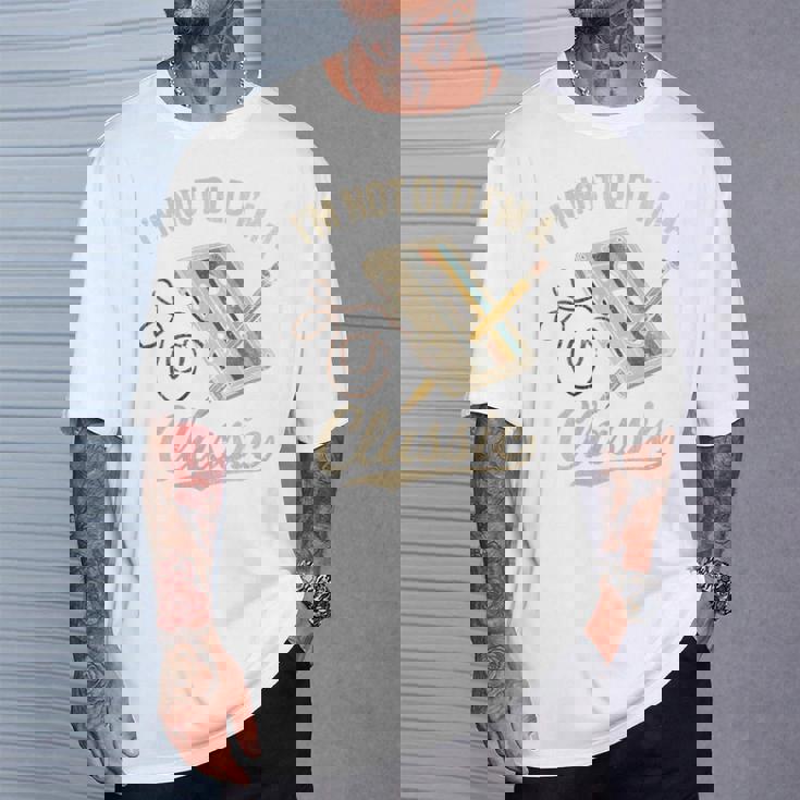 カセットテープ クラシック レトロ ヴィンテージ 70年代 80年代 90年代音楽 長袖tシャツ Tシャツ 彼への贈り物