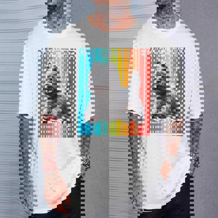 カラフル ケアンテリア Tシャツ 彼への贈り物