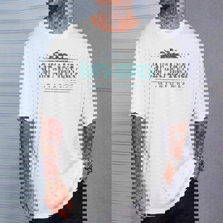 カリフォルニア州サンタモニカ Tシャツ 彼への贈り物