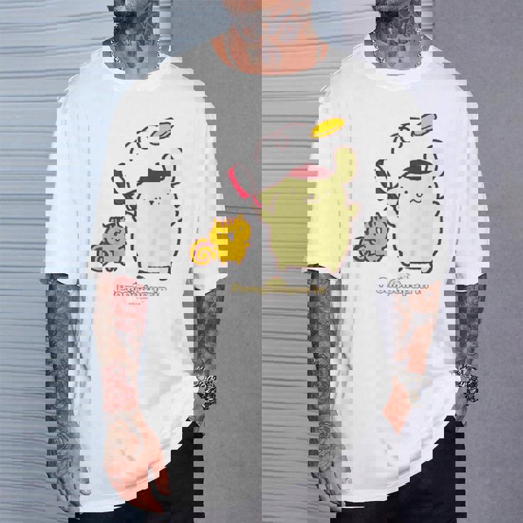 キッズ ポムポムプリン＆ベーグル Tシャツ 彼への贈り物