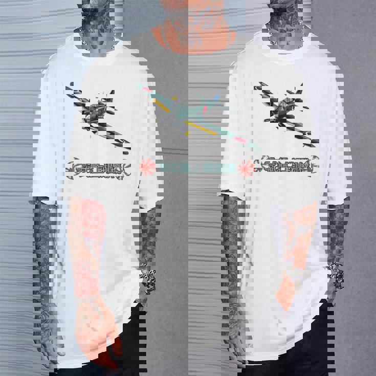 キッズ 第2次世界大戦 日本軍戦闘機 零式艦上戦闘機 Tシャツ 彼への贈り物