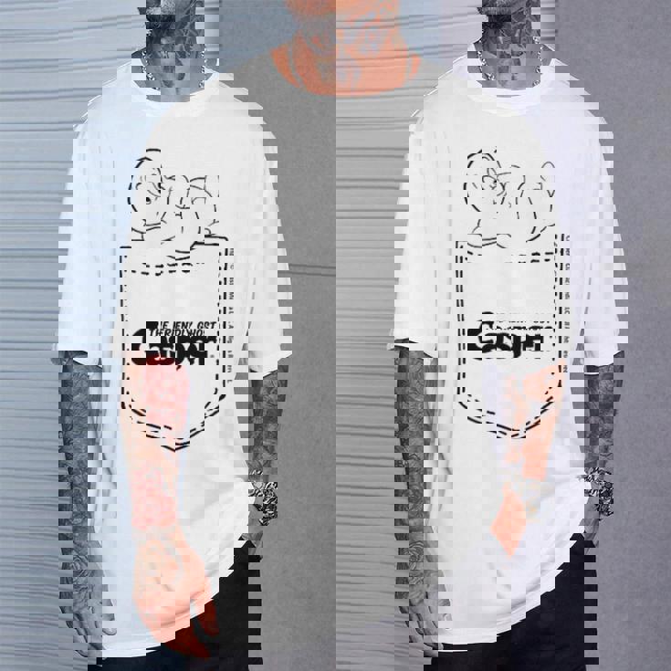 キャスパー・ザ・フレンドリー・ゴースト・デイドリーミング・オン・ユア・ポケットで Tシャツ 彼への贈り物