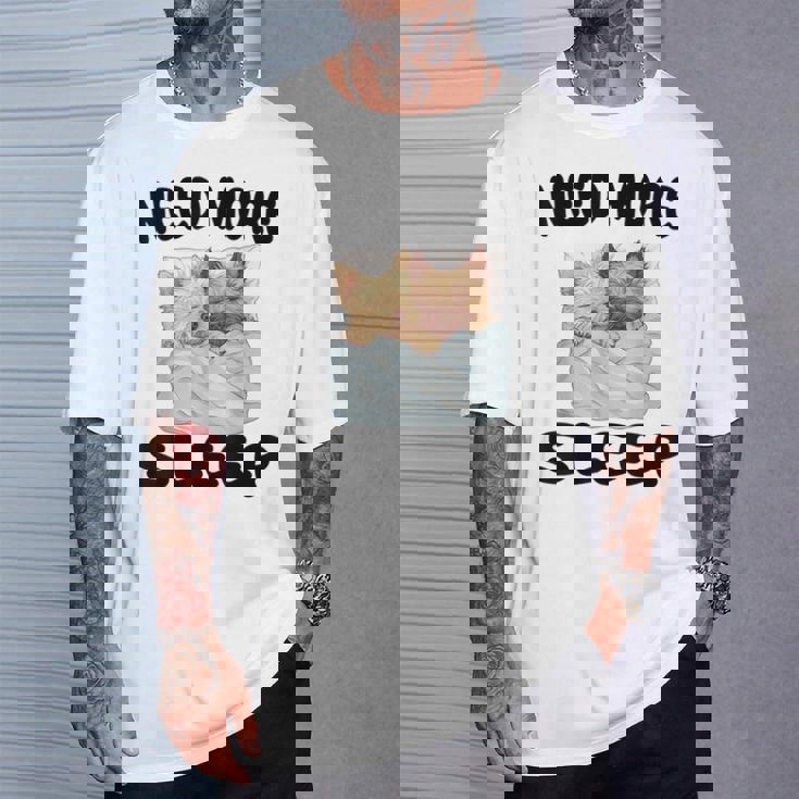 キュートなケアンテリア、睡眠用パジャマ、ナイトガウン。 Tシャツ 彼への贈り物