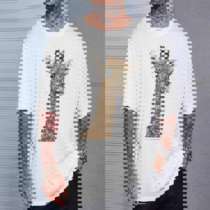 キリンtシャツ、キリンキッズ、キリンガール、キリン愛好家 Tシャツ 彼への贈り物