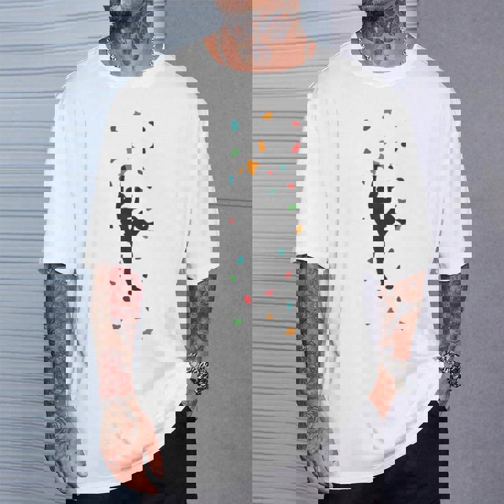 クライミング ボルダリング ロッククライマー ボルダー Tシャツ 彼への贈り物