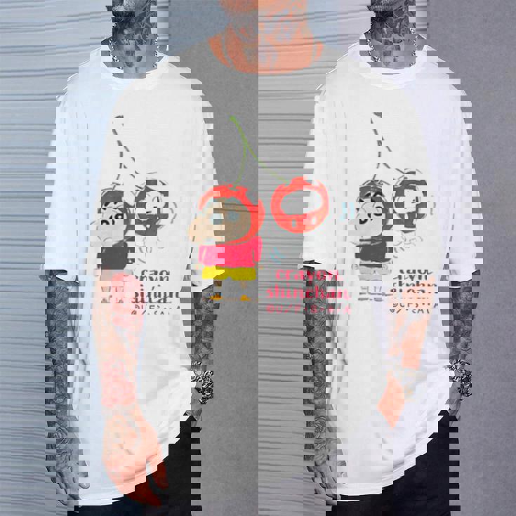 クレヨンしんちゃん さくらんぼしんちゃんワンポイント Tシャツ 彼への贈り物