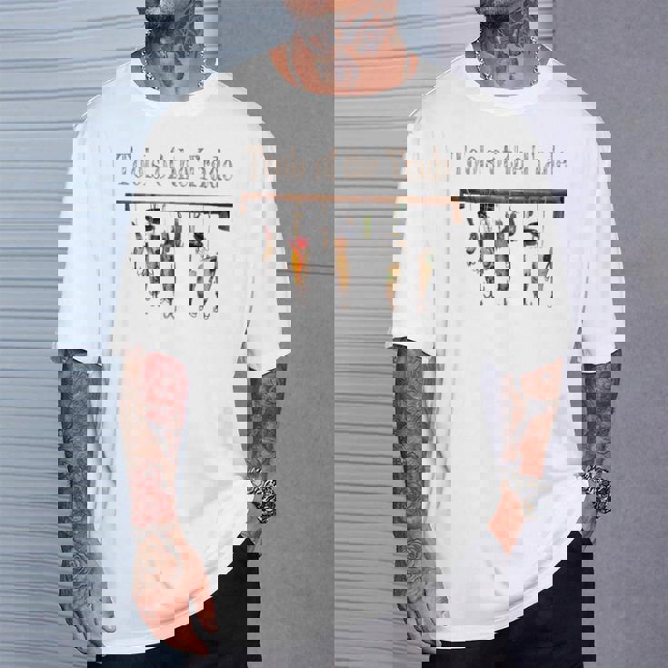 クール メンズ フィッシングルアー ツール オブ ザ トレードデザイン ギフト 長袖tシャツ Tシャツ 彼への贈り物