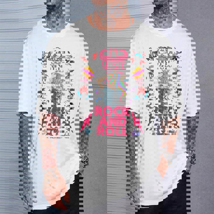 クールなヴィンテージオールドロックンロールミュージック、This Is My Rock And Roll Tシャツ 彼への贈り物