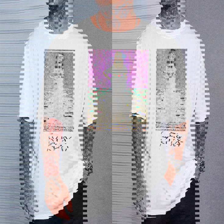 グスタフ・クリムト アートワーク Tシャツ 彼への贈り物