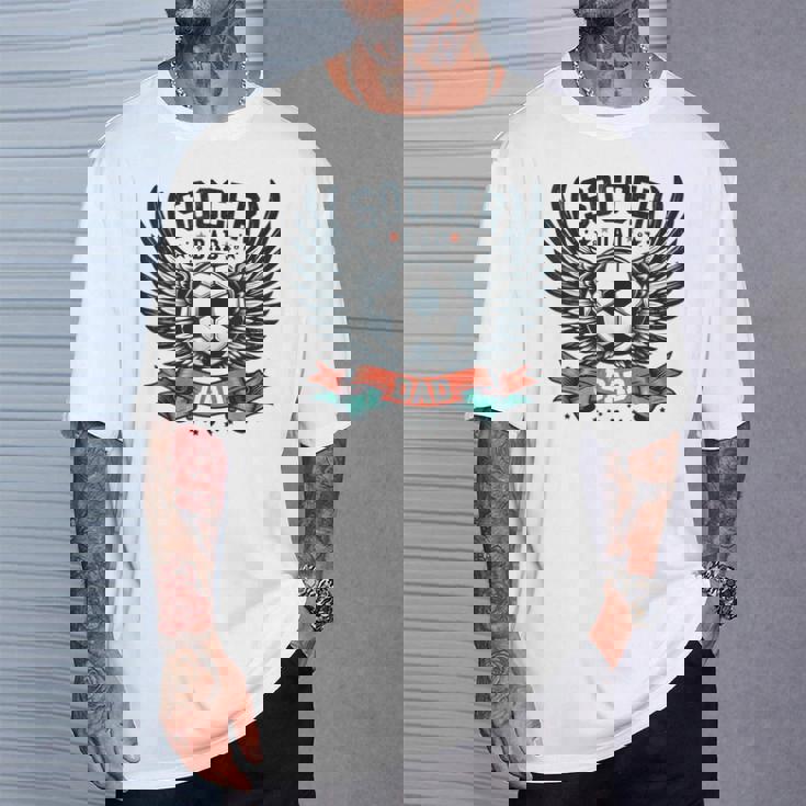 サッカー お父さん 家族 お揃い お父さん 父の日 Tシャツ 彼への贈り物