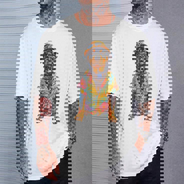 サマードッグロットワイラー Tシャツ 彼への贈り物