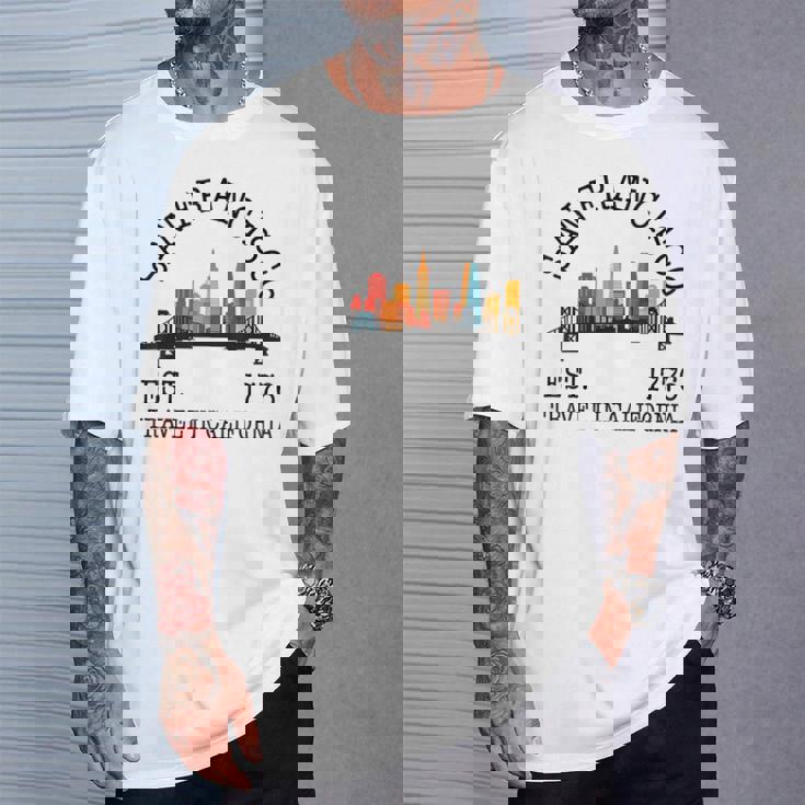 サンフランシスコ お土産 スカイライン サンフランシスコ メンズ レディース Tシャツ 彼への贈り物