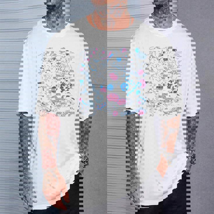 シナモロール Usデザイン 手描き風 Tシャツ 彼への贈り物