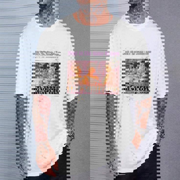 シュプリームス_004_Back Printed Tシャツ 彼への贈り物