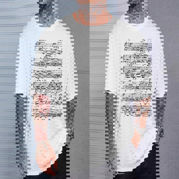 ショパン革命エチュードピアノピアニスト Tシャツ 彼への贈り物