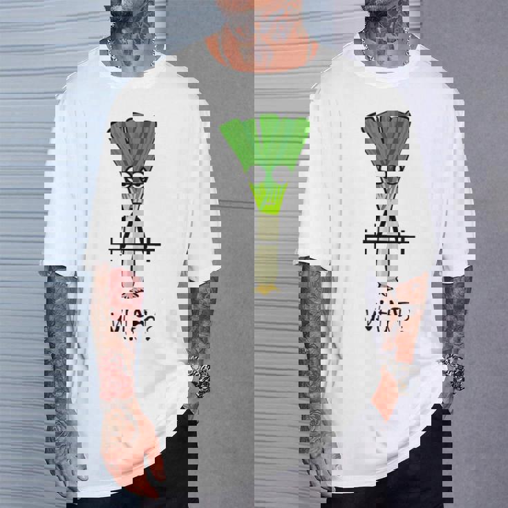 ジムでのトレーニングのための面白いネギフィットネスギフト Tシャツ 彼への贈り物