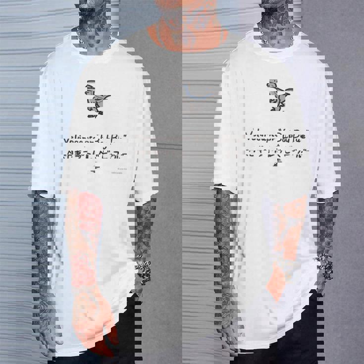 ジュラシック・ワールド Baby Blue Loose Illust Tシャツ 彼への贈り物