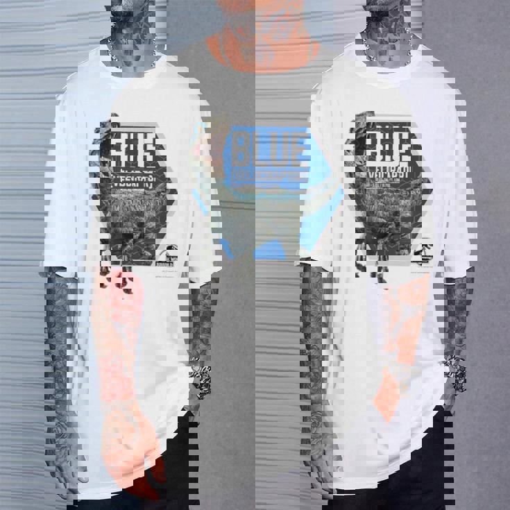 ジュラシック・ワールド Blue Data Tシャツ 彼への贈り物