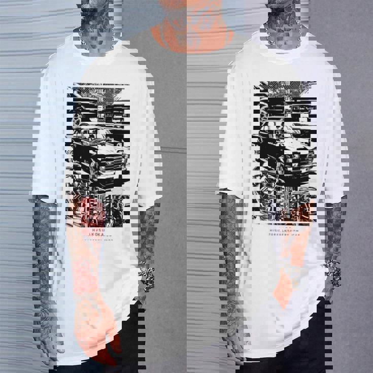 スカイライン ハコスカ ビンテージ スポーツカー ワイスピ ハードチューン グッズ 長袖tシャツ Tシャツ 彼への贈り物