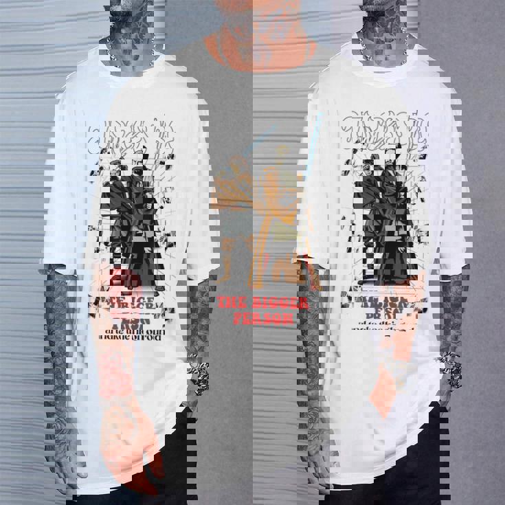 スター・ウォーズ クラシック テイク・ザ・ハイグラウンド アナキン&オビワン Tシャツ 彼への贈り物