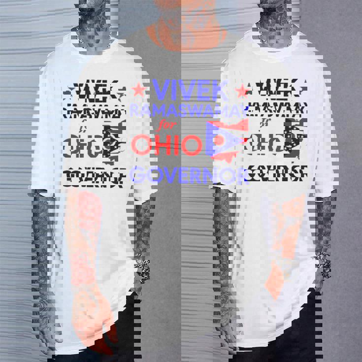 ステート・オブ・エクセレンスビベック・ラマスワミー、2026年オハイオ州知事選出 Tシャツ 彼への贈り物