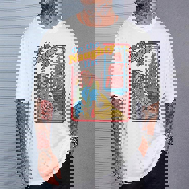 ストレンジャー・シングス クリスマス マックス ベクナ コミック いたずらリスト レトロ 長袖tシャツ Tシャツ 彼への贈り物