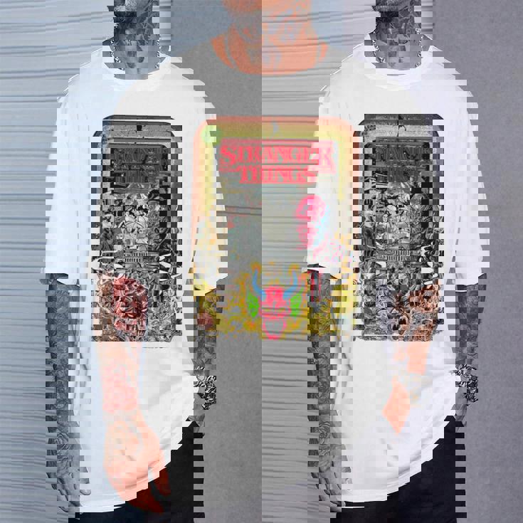 ストレンジャー・シングス プロモコミック The Partyecna セピア ヴィンテージ Tシャツ 彼への贈り物