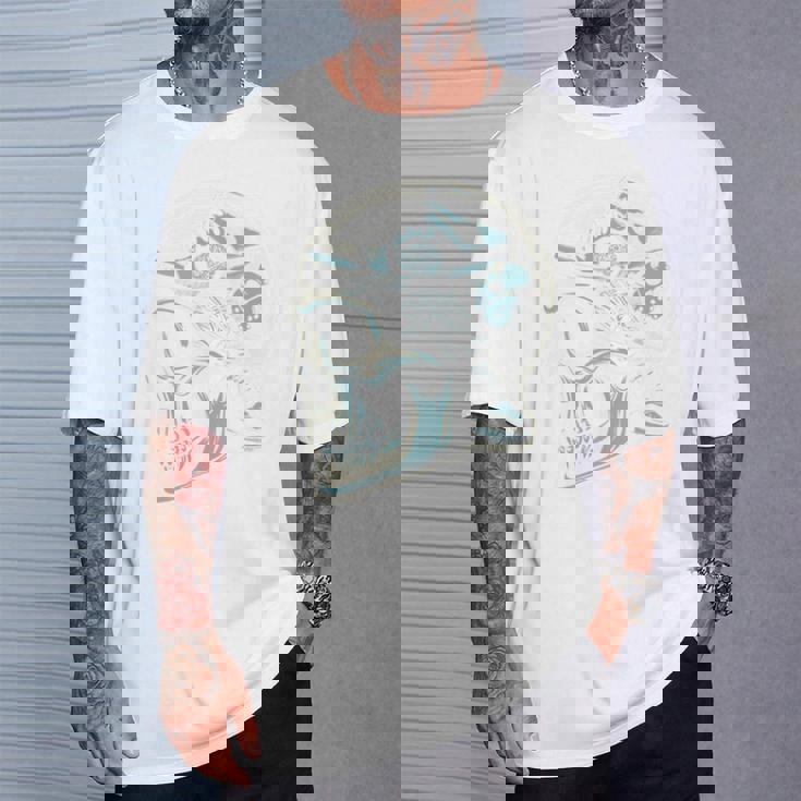 スニーカー ファン ムエルテ スカル 長袖tシャツ Tシャツ 彼への贈り物