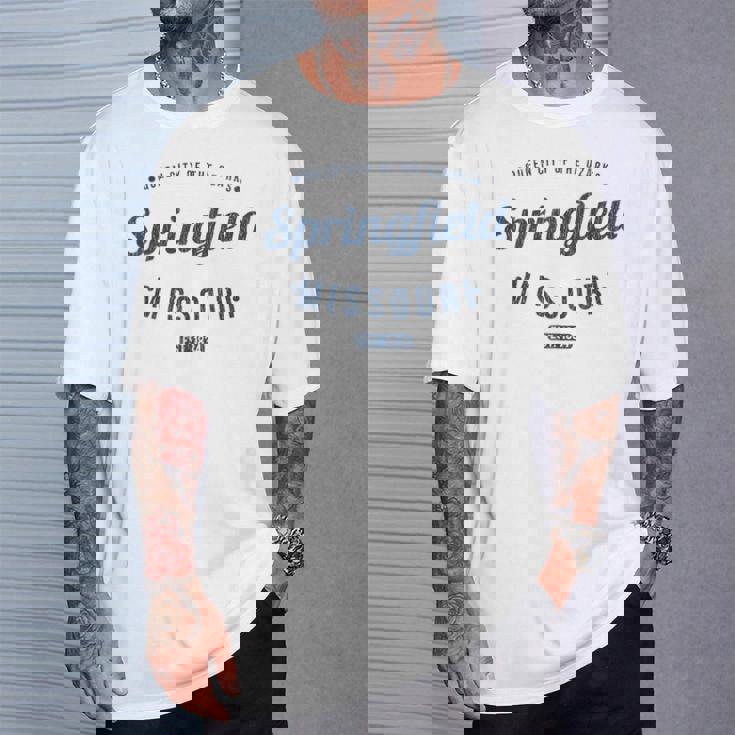 スプリングフィールド ミズーリ州 レトロ ヴィンテージ お土産 スプリングフィールド Tシャツ 彼への贈り物