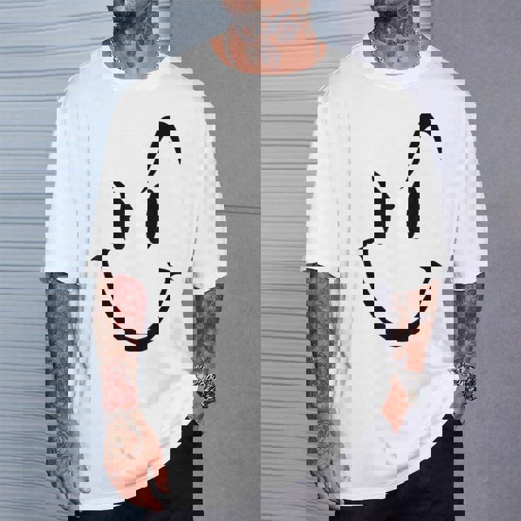 スマイリーシャツ スマイリーフェイス かわいいグラフィック Tシャツ 彼への贈り物